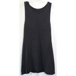 Lululemon Dark Gray Salutation To Savasana Sleeveless Dress Size 8 EUC